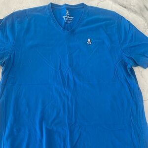 Psycho Bunny- V-Neck - Blue